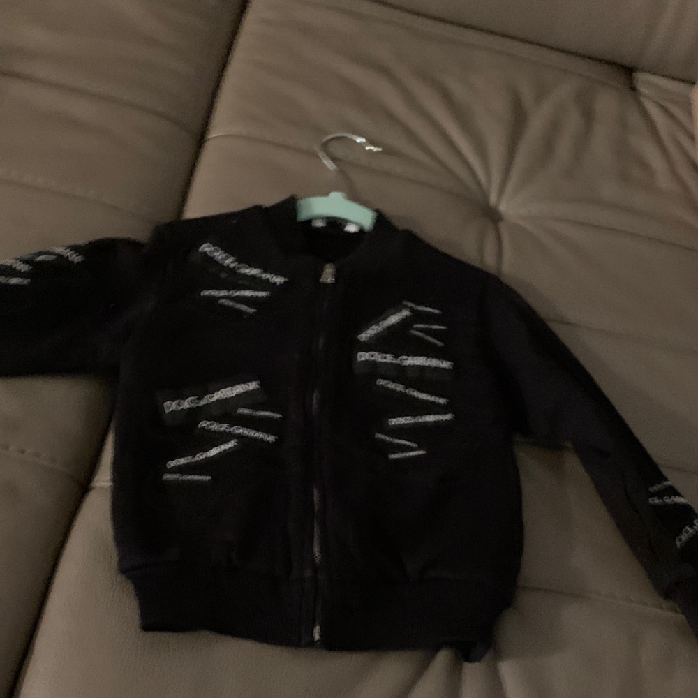 Dolce & Gabbana Black sweatshirt/ bomber
